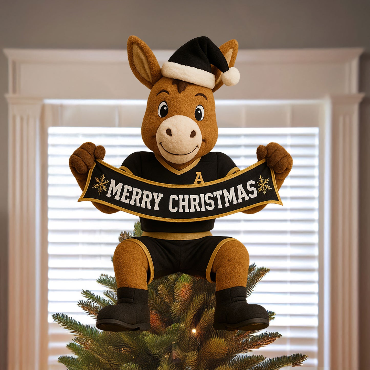 COMBO ABK CHRISTMAS TREE TOPPER WITH ORNAMENT DAT