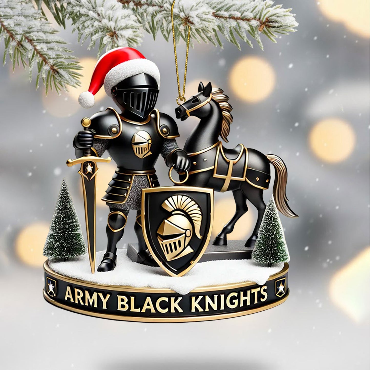 COMBO ABK CHRISTMAS TREE TOPPER WITH ORNAMENT DAT