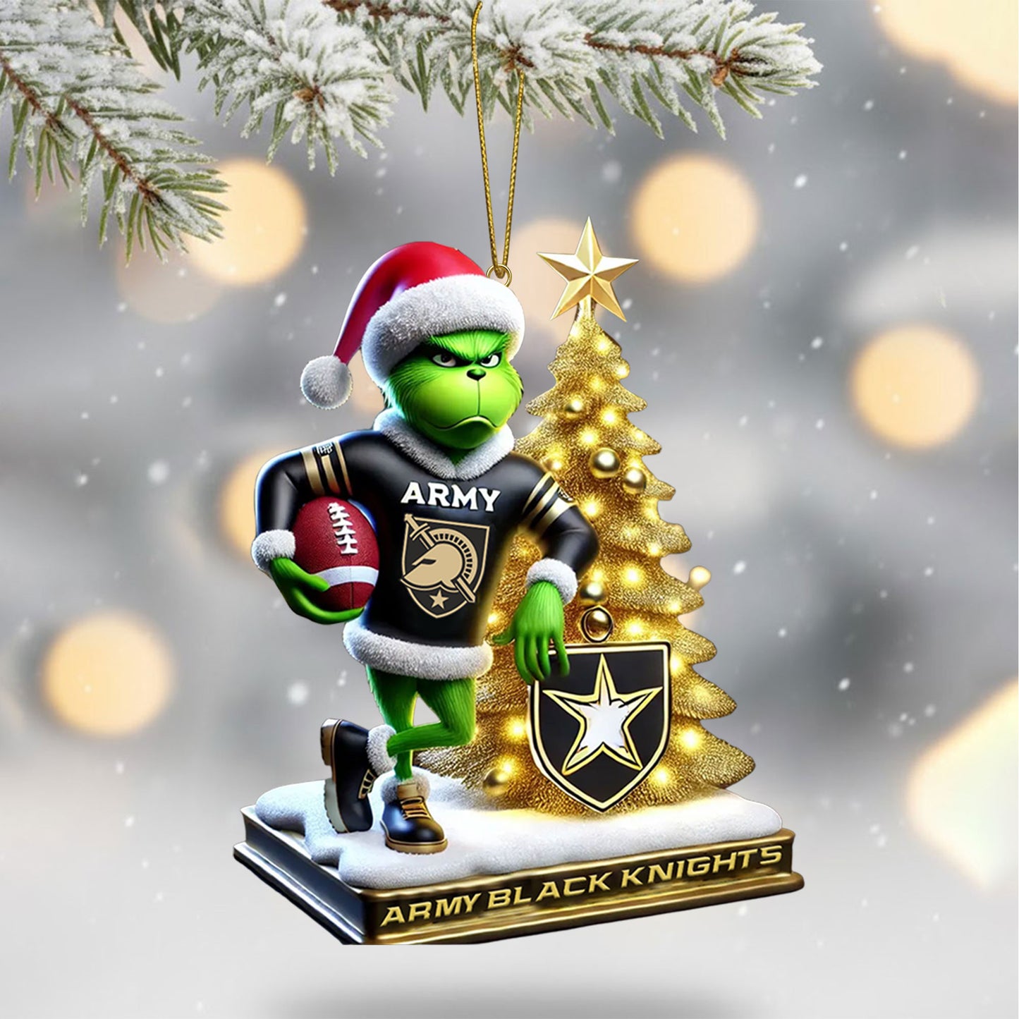 COMBO ABK CHRISTMAS TREE TOPPER WITH ORNAMENT DAT