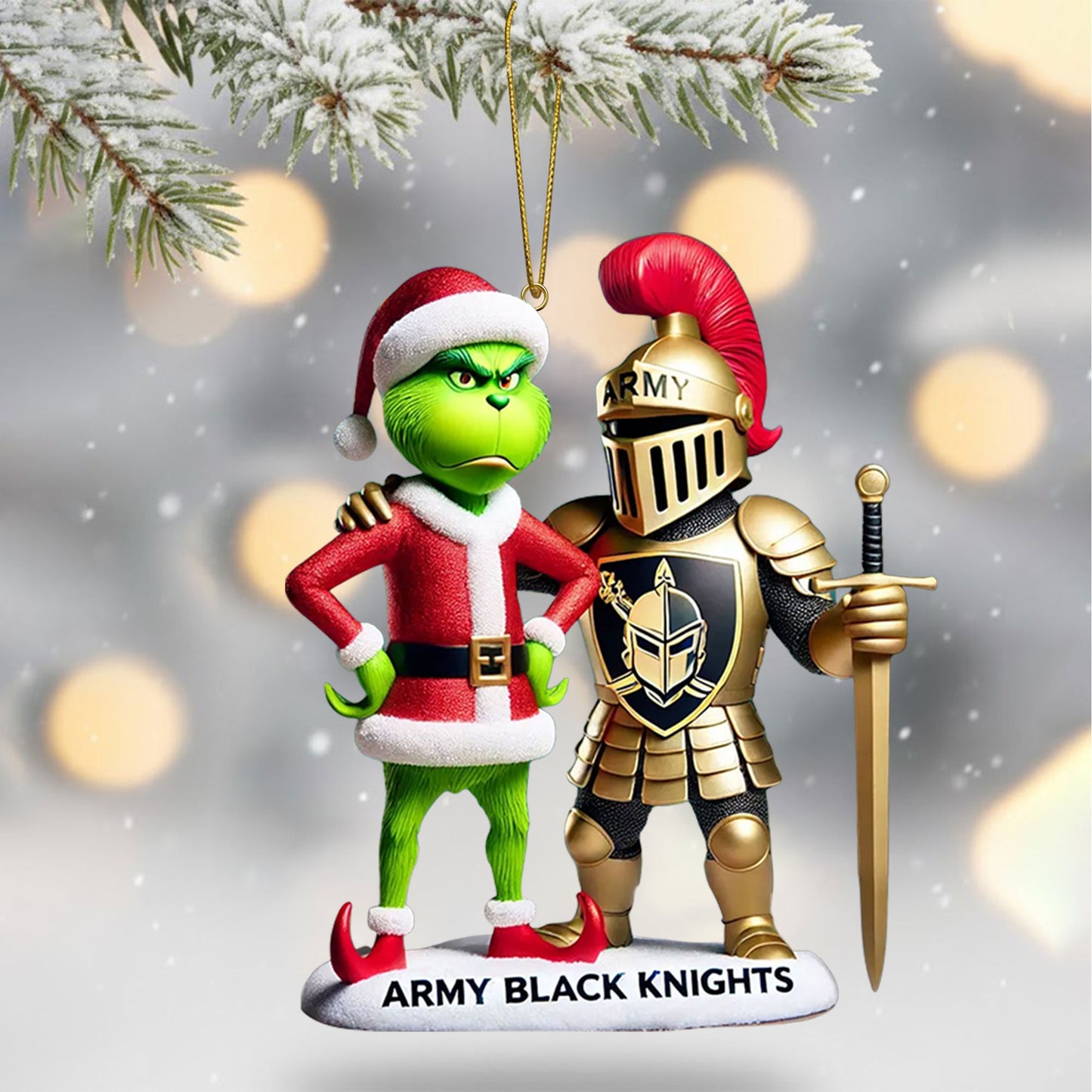 COMBO ABK CHRISTMAS TREE TOPPER WITH ORNAMENT DAT