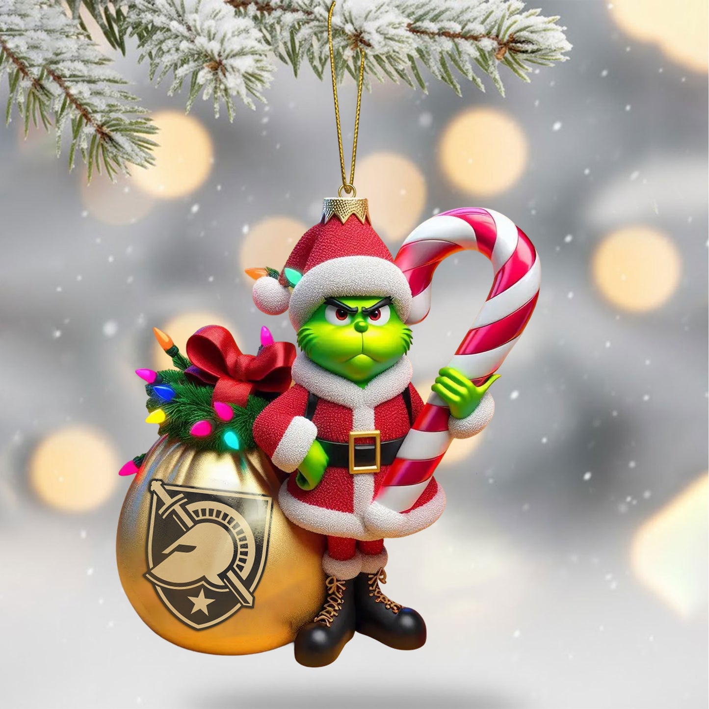 COMBO ABK CHRISTMAS TREE TOPPER WITH ORNAMENT DAT