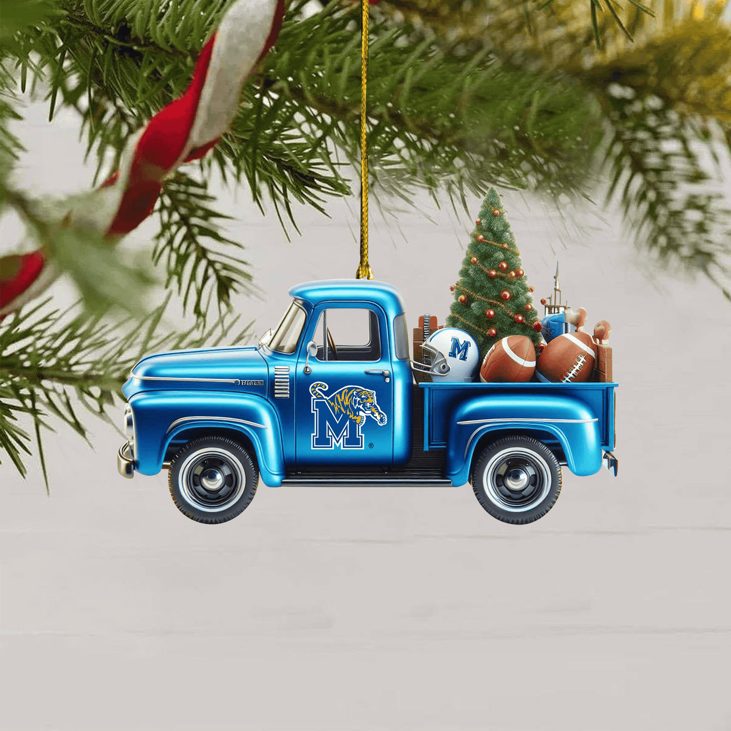 COMBO MPTG CHRISTMAS TREE TOPPER WITH ORNAMENT DAT