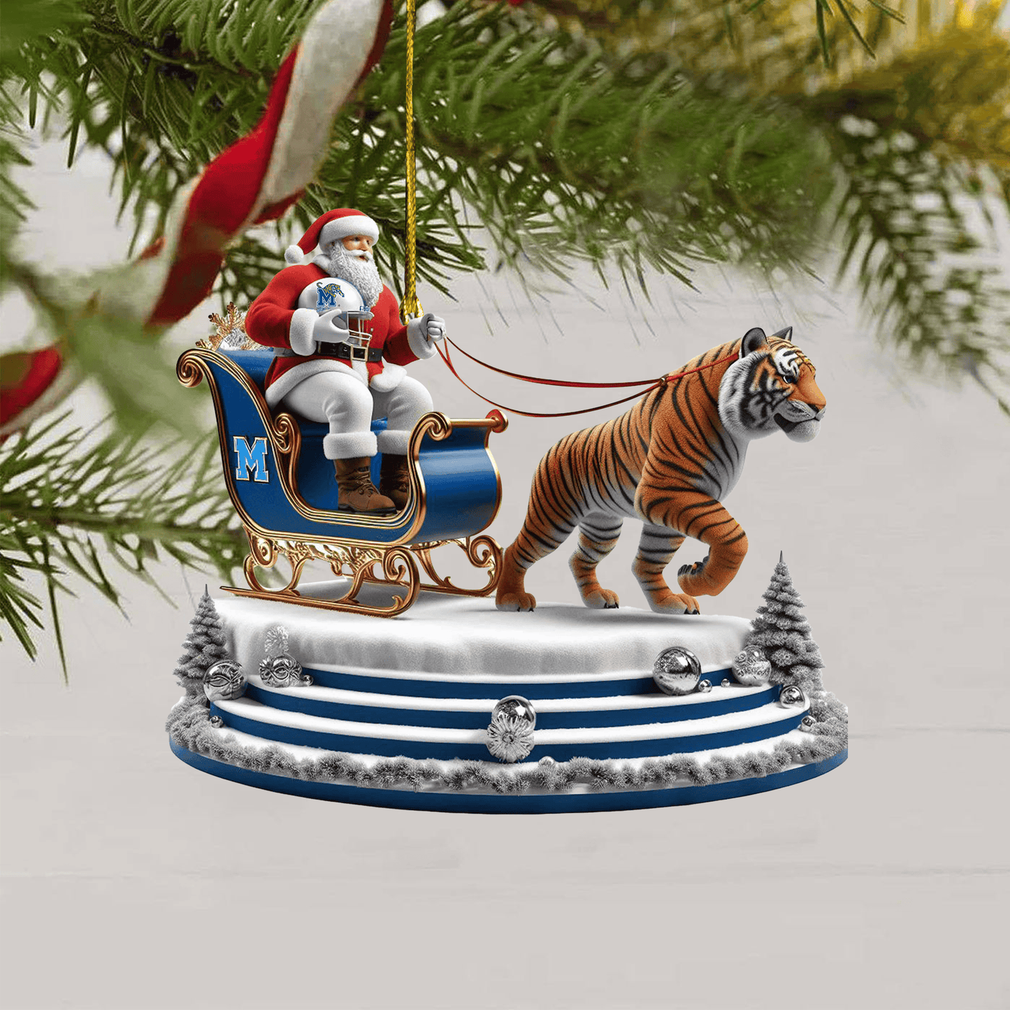 COMBO MPTG CHRISTMAS TREE TOPPER WITH ORNAMENT DAT