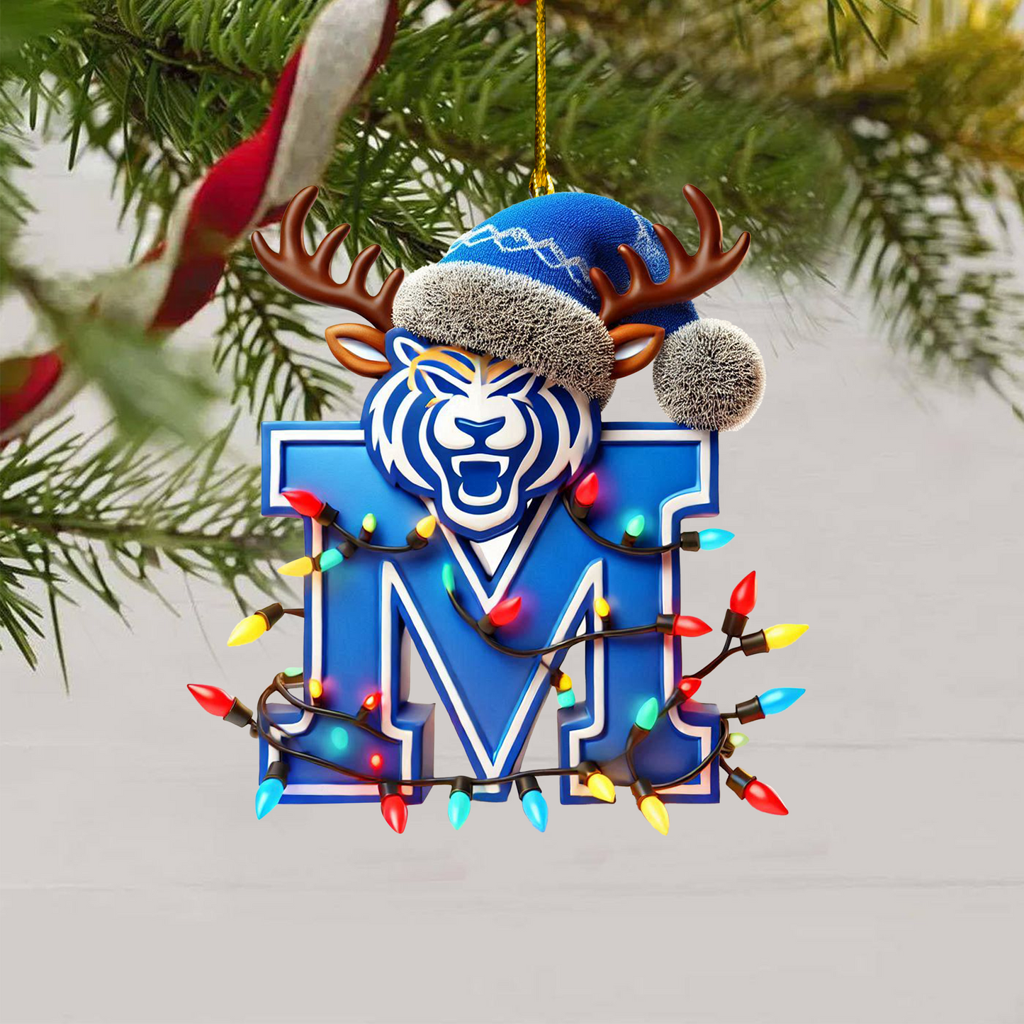 COMBO MPTG CHRISTMAS TREE TOPPER WITH ORNAMENT DAT