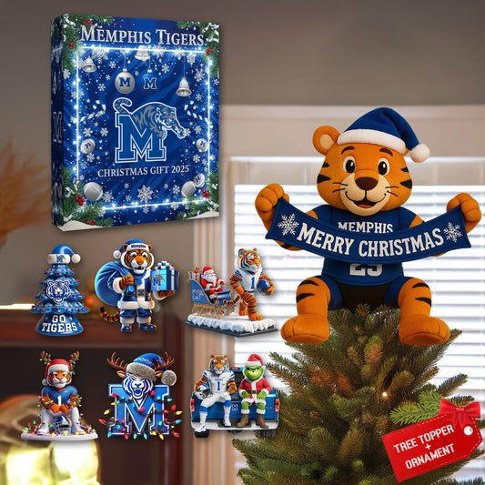 COMBO MPTG CHRISTMAS TREE TOPPER WITH ORNAMENT DAT