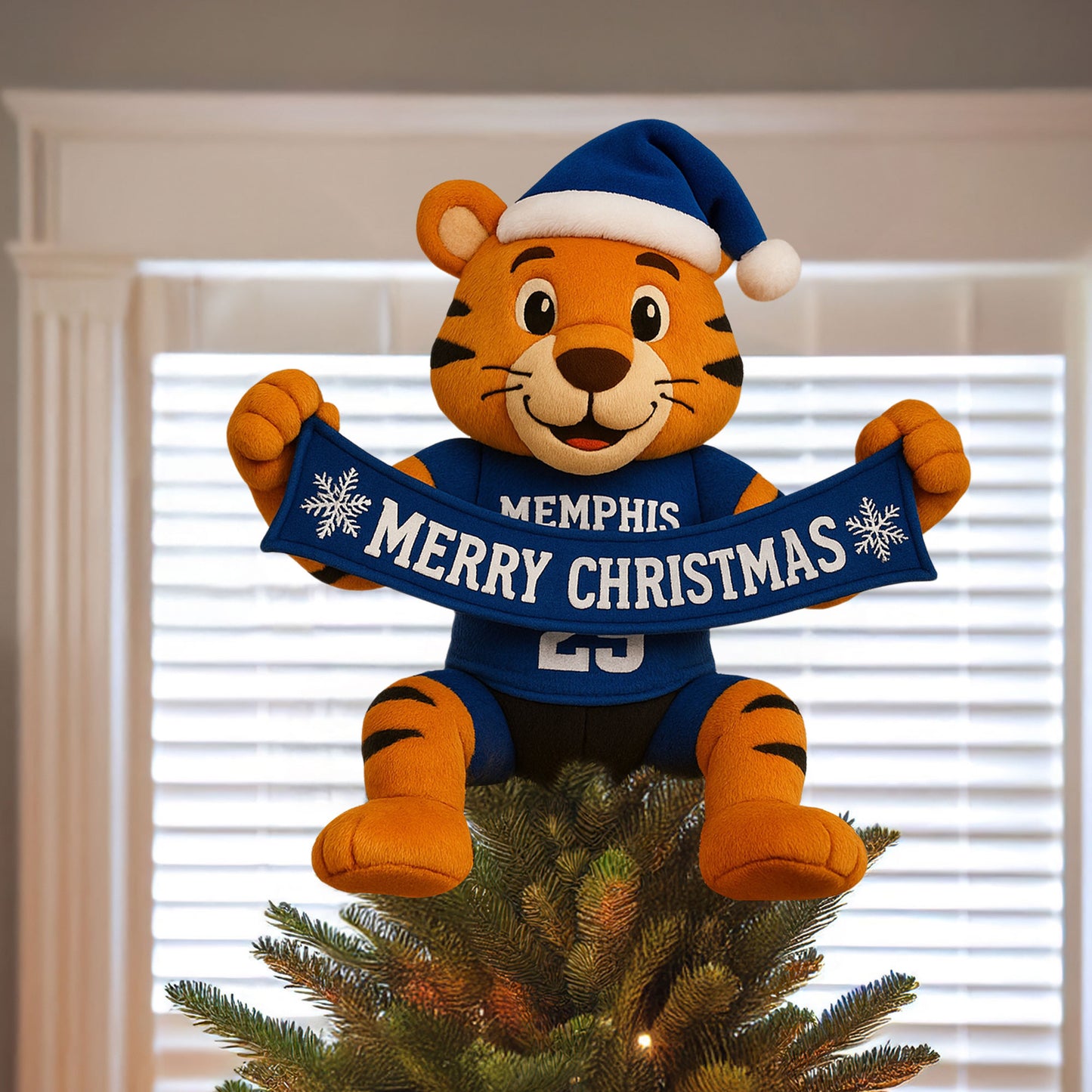 COMBO MPTG CHRISTMAS TREE TOPPER WITH ORNAMENT DAT