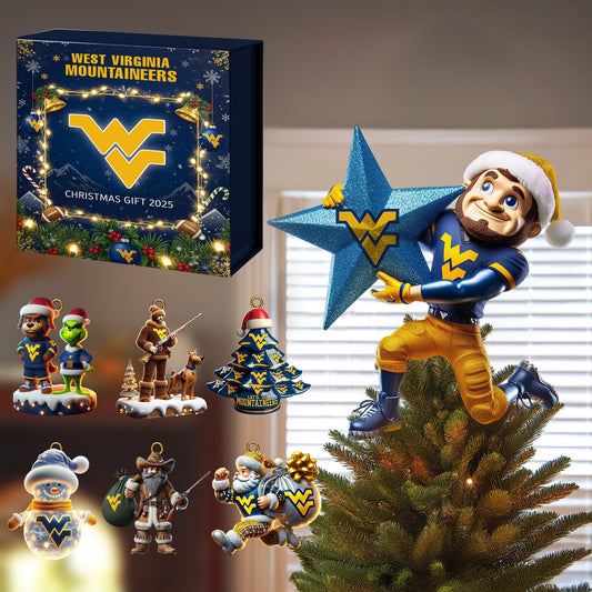 COMBO WVM CHRISTMAS TREE TOPPER WITH ORNAMENT DAT