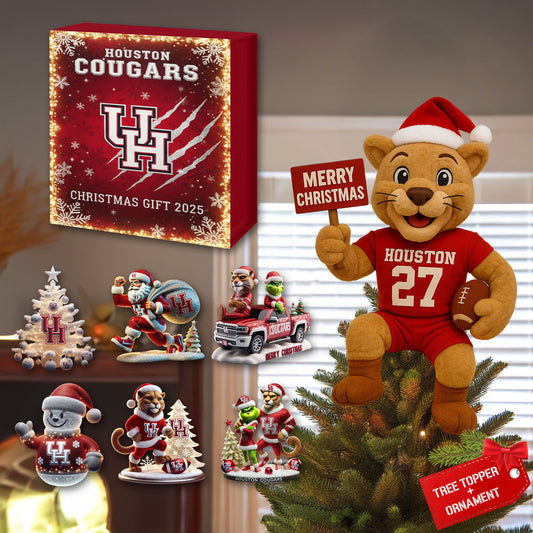 COMBO HCF CHRISTMAS TREE TOPPER WITH ORNAMENT DAT