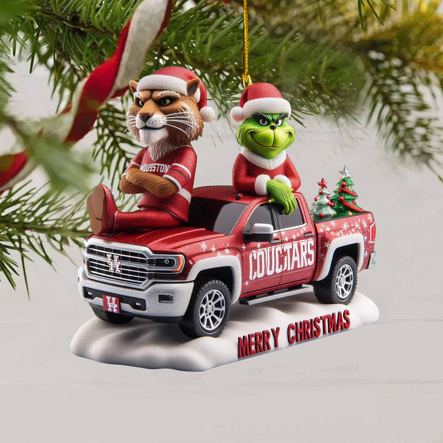 COMBO HCF CHRISTMAS TREE TOPPER WITH ORNAMENT DAT