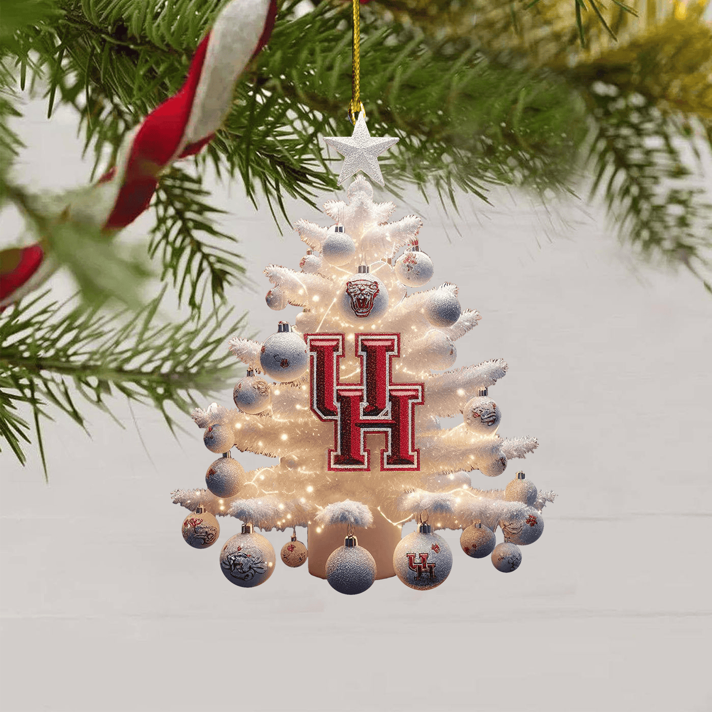 COMBO HCF CHRISTMAS TREE TOPPER WITH ORNAMENT DAT