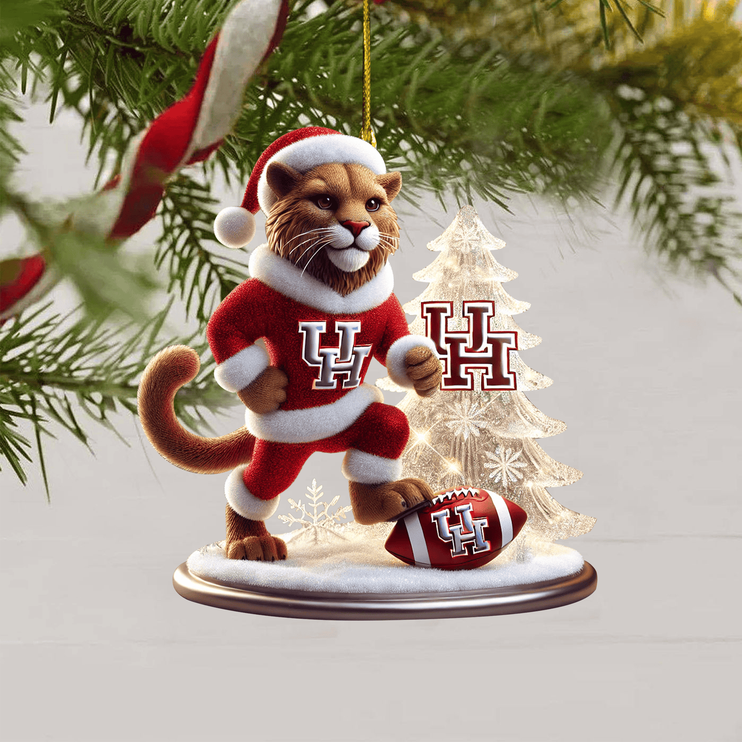 COMBO HCF CHRISTMAS TREE TOPPER WITH ORNAMENT DAT