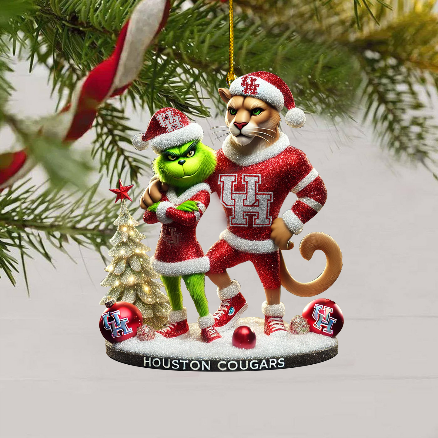 COMBO HCF CHRISTMAS TREE TOPPER WITH ORNAMENT DAT