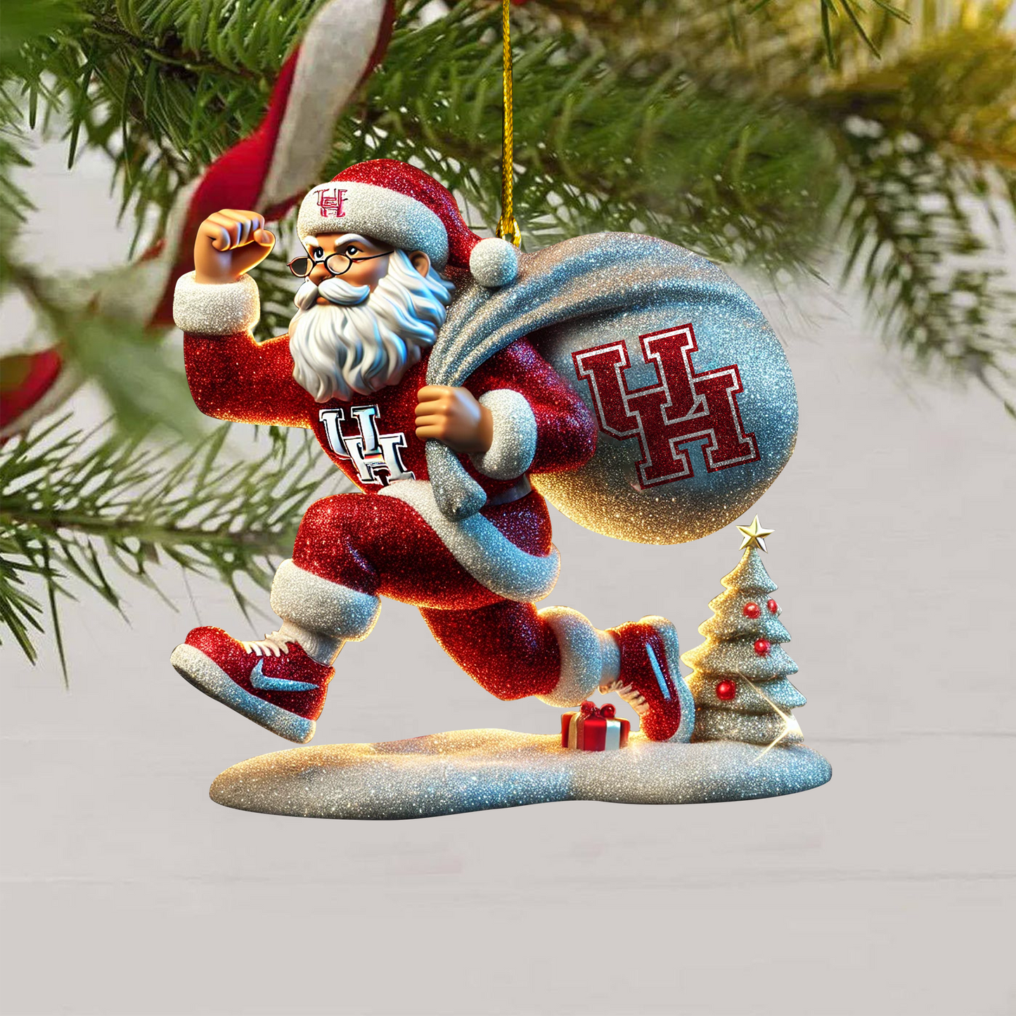 COMBO HCF CHRISTMAS TREE TOPPER WITH ORNAMENT DAT