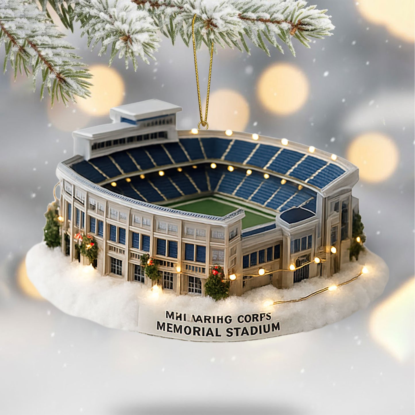 COMBO NMSM CHRISTMAS TREE TOPPER WITH ORNAMENT DAT