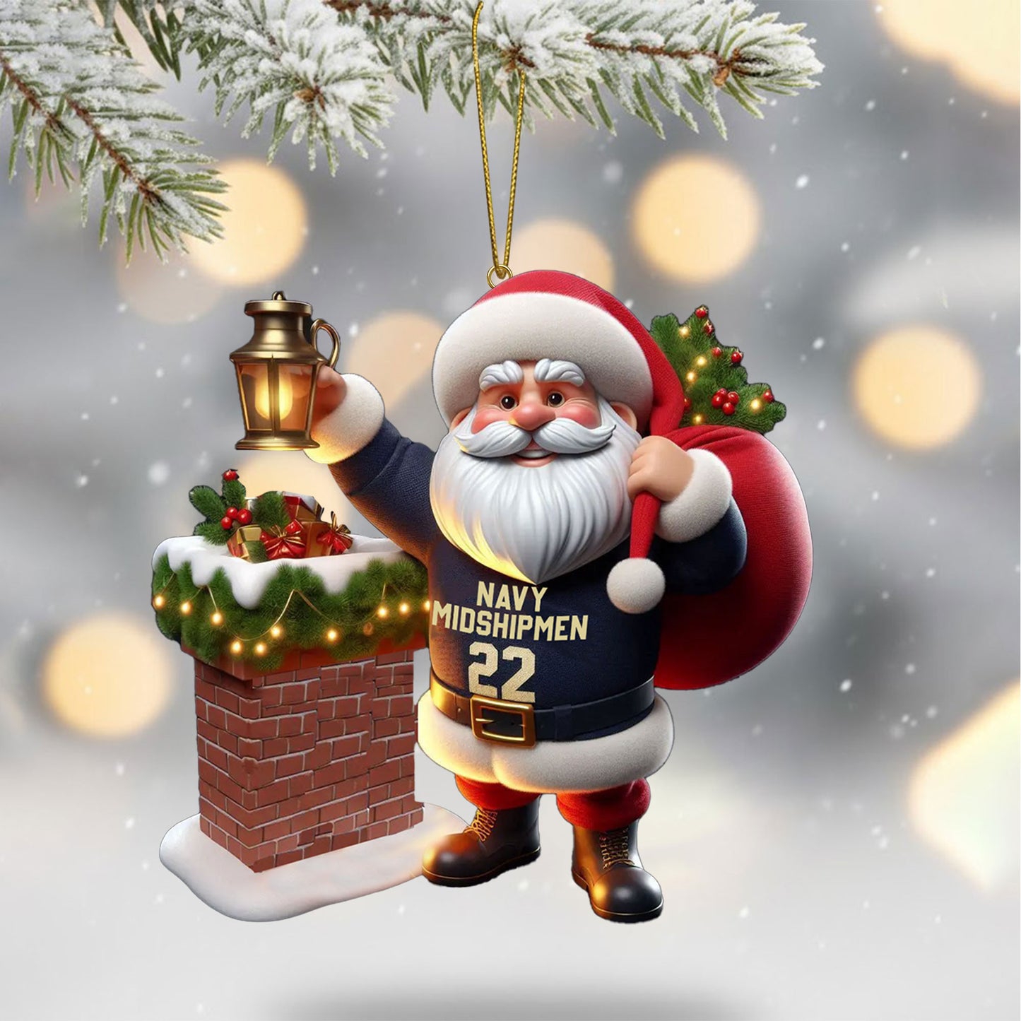 COMBO NMSM CHRISTMAS TREE TOPPER WITH ORNAMENT DAT