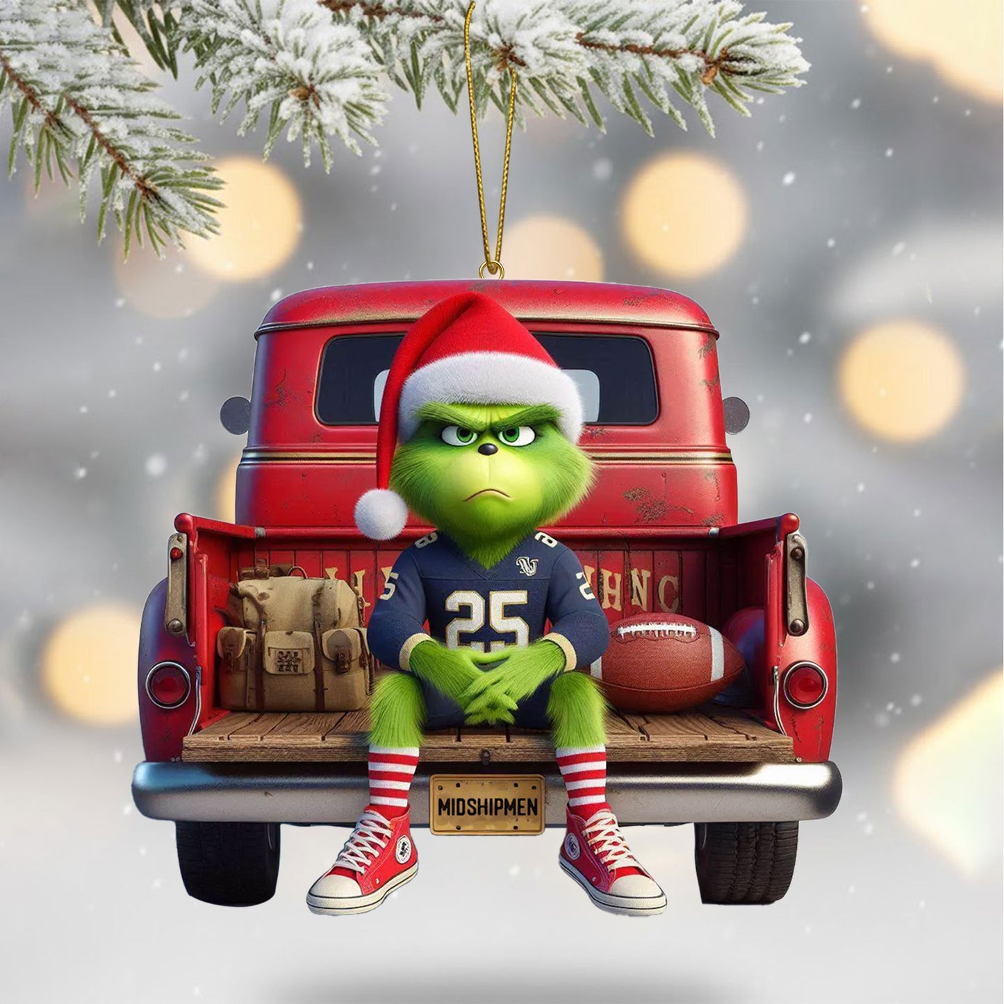 COMBO NMSM CHRISTMAS TREE TOPPER WITH ORNAMENT DAT