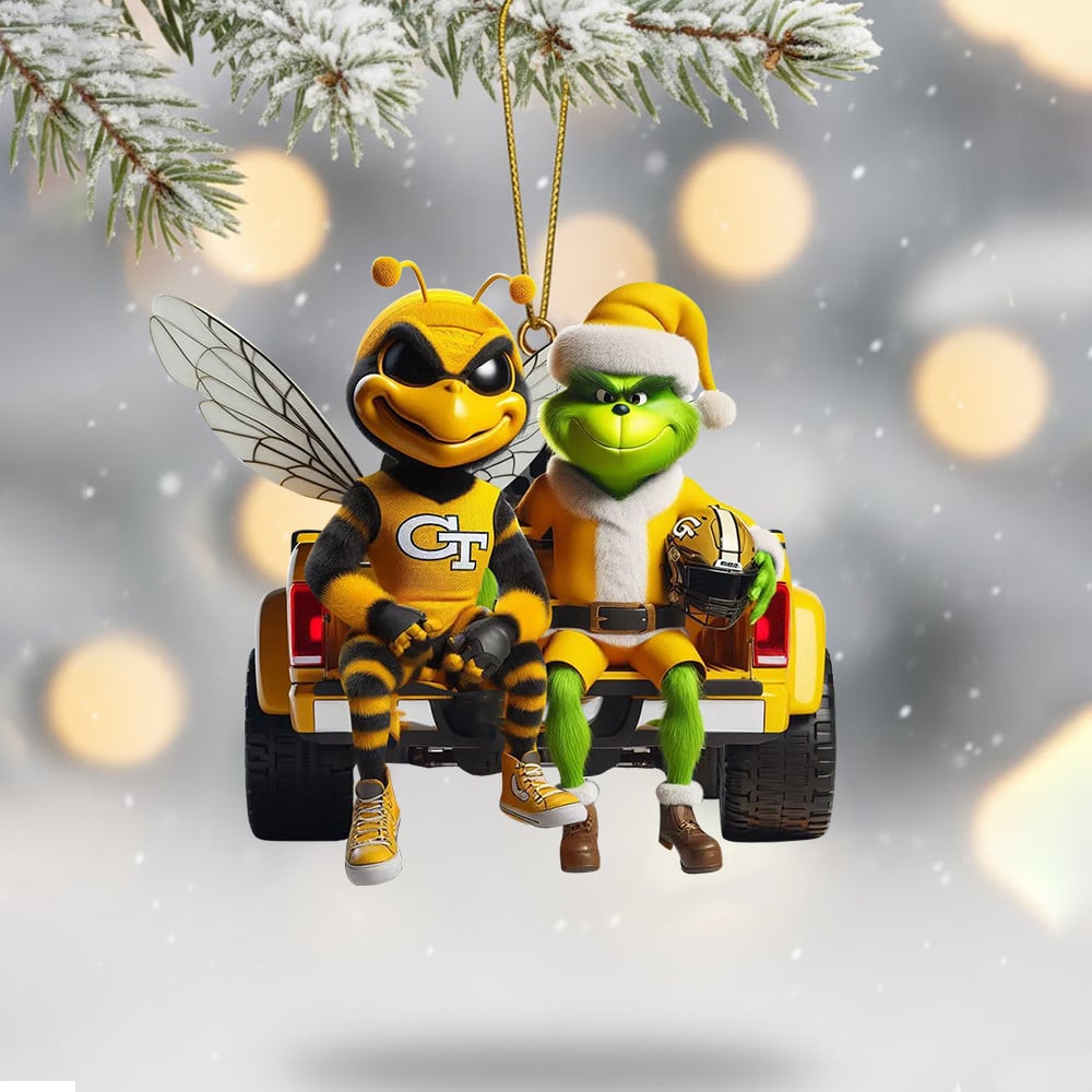 COMBO GTYJ CHRISTMAS TREE TOPPER WITH ORNAMENT DAT