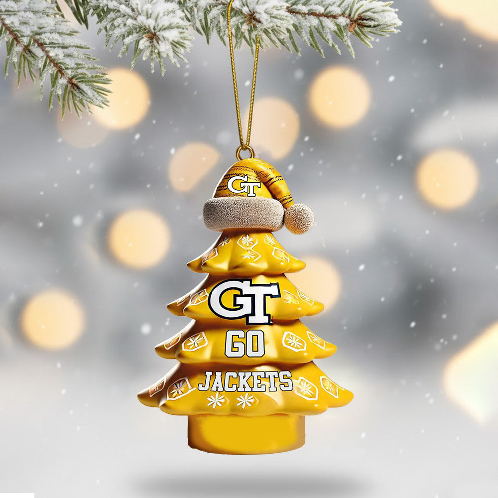COMBO GTYJ CHRISTMAS TREE TOPPER WITH ORNAMENT DAT