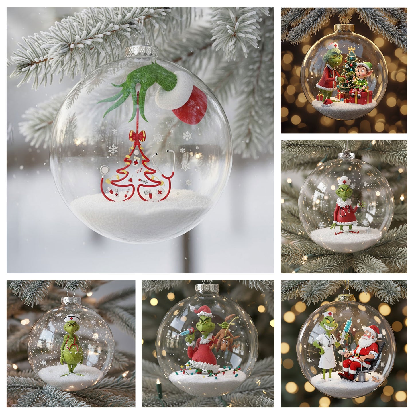 NURSE Christmas Ornament TNSM