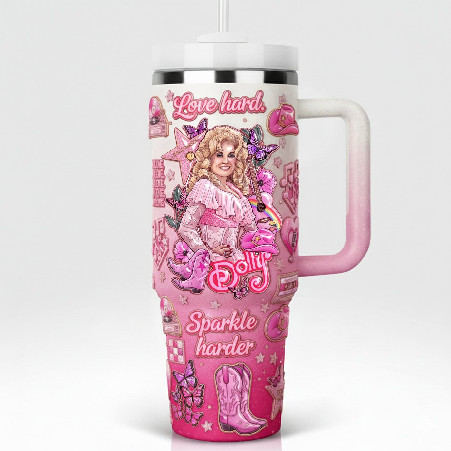 DLPT 40oz Tumbler With Handle LNTH