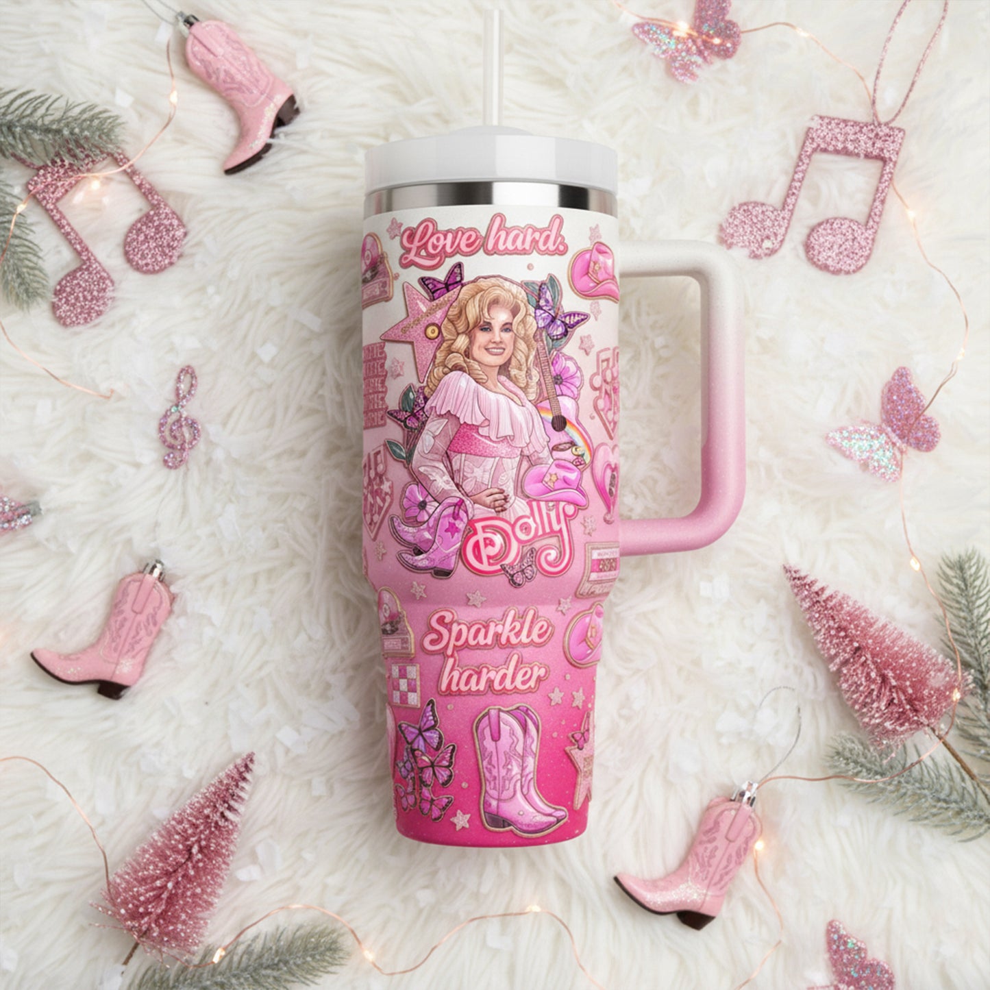 DLPT 40oz Tumbler With Handle LNTH