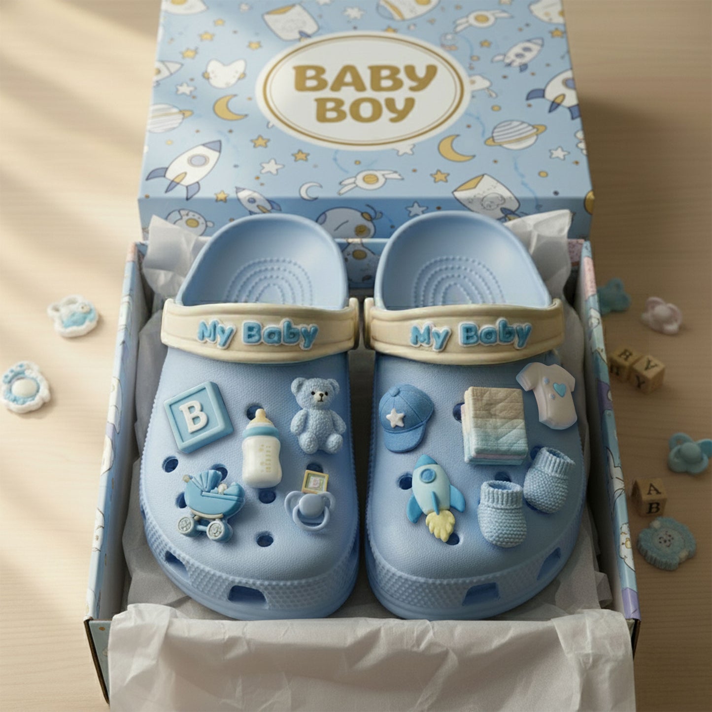 Baby Boy Premium Clogs HTTT