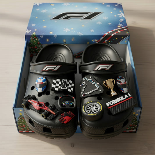 PREMIUM F1 CLOGS WITH CHARMS LNTH