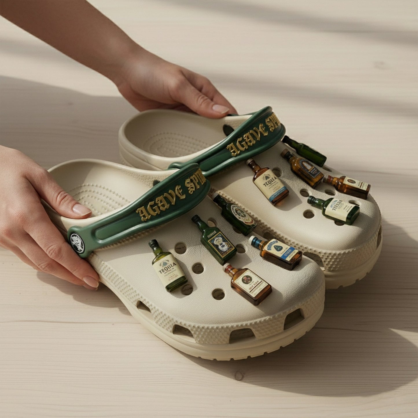 PREMIUM TQL CLOGS WITH CHARMS LNTH